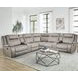 Blake Desert Taupe Performance Fabric 7 Piece Modular Reclining Sectional