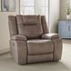 Blake Desert Taupe Performance Fabric Glider Recliner