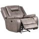 Blake Desert Taupe Performance Fabric Glider Recliner