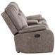 Blake Desert Taupe Performance Fabric Reclining Console Loveseat