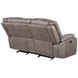 Blake Desert Taupe Performance Fabric Reclining Console Loveseat