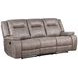 Blake Desert Taupe Performance Fabric Reclining Sofa