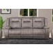 Blake Desert Taupe Performance Fabric Reclining Sofa