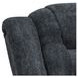 Bolton Misty Storm Performance Fabric Reclining Console Loveseat