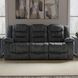 Bolton Misty Storm Performance Fabric Dual Reclining Sofa