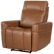Bradford Steamboat Ecru Leather Zero Gravity Power Recliner