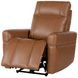 Bradford Steamboat Ecru Leather Zero Gravity Power Recliner