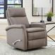 Bristol Graphite Leather Swivel Glider Recliner
