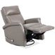 Bristol Graphite Leather Swivel Glider Recliner