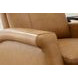 Bristol Russet Leather Swivel Glider Recliner
