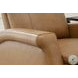 Brindleton Russet Leather Swivel Glider Recliner