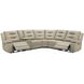 Caldwell Tahoe Fog 6 Piece Performance Fabric Modular Power Reclining Sectional With Power Headrests