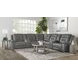 Caldwell Tahoe Charcoal Performance Fabric 7 Piece Modular Power Reclining Sectional