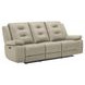 Caldwell Tahoe Fog  Performance Fabric Power Reclining Sofa