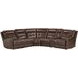 Canterbury Acorn 6 Piece Zero Gravity Modular Power Reclining Sectional