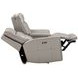 Canterbury Pewter Zero Gravity Power Reclining Console Loveseat With Power Headrest