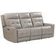 Canterbury Pewter Zero Gravity Power Reclining Sofa With Power Headrest