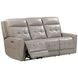 Canterbury Pewter Zero Gravity Power Reclining Sofa With Power Headrest