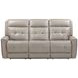 Canterbury Pewter Zero Gravity Power Reclining Sofa With Power Headrest