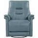 Carnegie Verona Azure Power Cordless Swivel Glider Recliner with Power Headrest