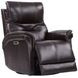Carnegie Verona Coffee Power Cordless Swivel Glider Recliner with Power Headrest