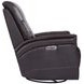 Carnegie Verona Coffee Power Cordless Swivel Glider Recliner with Power Headrest
