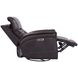 Carnegie Verona Coffee Power Cordless Swivel Glider Recliner with Power Headrest