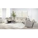 Calgary Stone Leather 6 Piece Modular Power Reclining Sectional