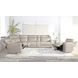 Calgary Stone Leather 6 Piece Modular Power Reclining Sectional