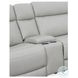 Carrith Stone Leather 6 Piece Modular Power Reclining Sectional