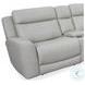 Carrith Stone Leather 6 Piece Modular Power Reclining Sectional