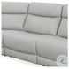 Carrith Stone Leather 6 Piece Modular Power Reclining Sectional