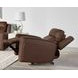 Calgary Autumn Umber Leather Power Recliner
