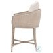 McGuire LiveSmart Gellar Linen Counter Height Stool