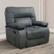 Chapman Polo Performance Fabric Glider Recliner