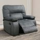 Chapman Polo Performance Fabric Glider Recliner