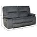 Chapman Polo Performance Fabric Dual Reclining Loveseat