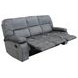 Chapman Polo Performance Fabric Triple Reclining Sofa