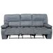 Chapman Polo Performance Fabric Triple Reclining Sofa