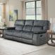 Chapman Polo Performance Fabric Dual Reclining Sofa with Drop Down Console