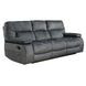 Chapman Polo Performance Fabric Dual Reclining Sofa with Drop Down Console