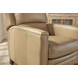 Connor Luxe Latte Leather Recliner