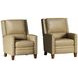 Connor Luxe Latte Leather Power Recliner