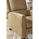 Corwyn Luxe Latte Leather Recliner