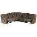 Cooper Shadow Brown Manual Reclining Sectional