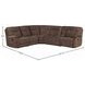 Cooper Shadow Brown Manual Reclining Sectional