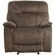 Cooper Shadow Brown Manual Glider Recliner