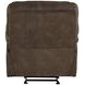 Cooper Shadow Brown Manual Glider Recliner