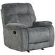 Cooper Shadow Grey Manual Glider Recliner