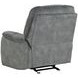 Cooper Shadow Grey Manual Glider Recliner